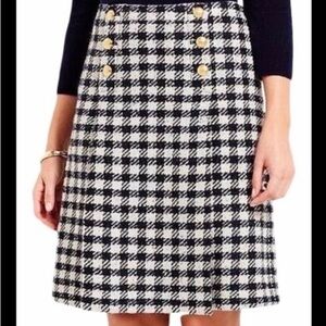 Talbots wool blend a-line skirt sz 14 petite